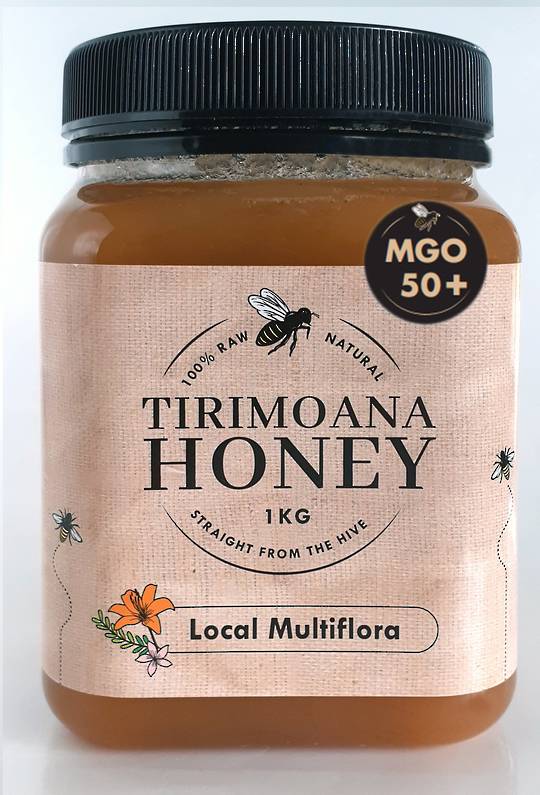 Tirimoana Local Multiflora Honey MGO 50+ 1KG